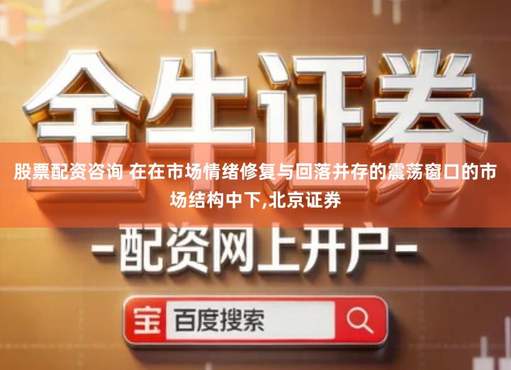 股票配资咨询 在在市场情绪修复与回落并存的震荡窗口的市场结构中下,北京证券