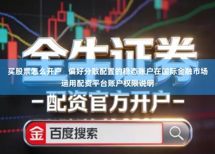 买股票怎么开户   偏好分散配置的稳态账户在国际金融市场运用配资平台账户权限说明